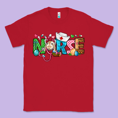Easter Nurse Classic Tee Designed By Bundleandbundleshop