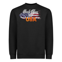 Black God Bless The USA Heavyweight Sweatshirt - Bettercallsaul