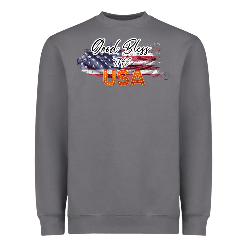 God Bless The Usa Heavyweight Sweatshirt by Bettercallsaul | Teevron