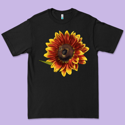 Ring O Fine Sunflower Premium Tee Designed By Lillyallendesigns