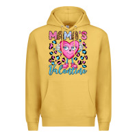 Antique Gold mama's valentine olivia Premium Hoodie - OliviaCreatesArt