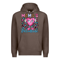Coffee mama's valentine olivia Premium Hoodie - OliviaCreatesArt