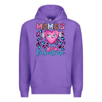 Purple mama's valentine olivia Premium Hoodie - OliviaCreatesArt