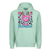 Seafoam mama's valentine olivia Premium Hoodie - OliviaCreatesArt