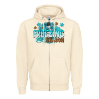 Sandshell freezing season Zipper Hoodie - CowGirlArtShop
