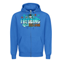 True Royal freezing season Zipper Hoodie - CowGirlArtShop