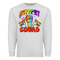 Dove Grey support squad pride Premium Sweatshirt - FaDigitalArtStudio