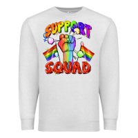 Oatmeal Heather support squad pride Premium Sweatshirt - FaDigitalArtStudio