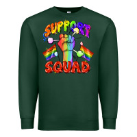 Sports Green support squad pride Premium Sweatshirt - FaDigitalArtStudio