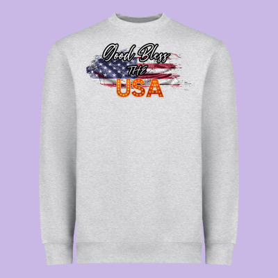 God Bless The Usa Heavyweight Sweatshirt Designed By Bettercallsaul