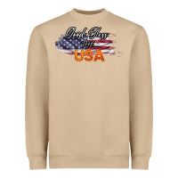 Mushroom God Bless The USA Heavyweight Sweatshirt - Bettercallsaul