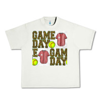 Pistachio softball uniform game day seamless pattern Urban Heavy Tee - BundleAndBundleShop
