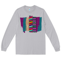 Moon Dust Western Farm Life Serape Brush Stroke Long Sleeve Tee - Bettercallsaul