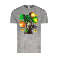 Cloud Rock St. Patricks Clovers With Donkey Vintage Tee - BundleAndBundleShop