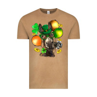 Vintage Camel St. Patricks Clovers With Donkey Vintage Tee - BundleAndBundleShop