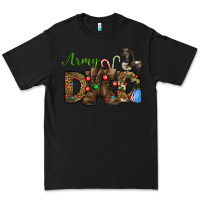 Black Christmas Army Dad Premium Tee - NancyCooperArtShop