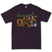 Plum Christmas Army Dad Premium Tee - NancyCooperArtShop