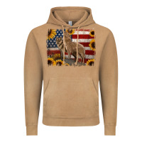 Vintage Camel American Wolves with Sunflower Background Png Vintage Hoodie - Jasminsmagicworld