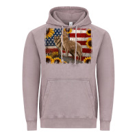 Vintage Zinc American Wolves with Sunflower Background Png Vintage Hoodie - Jasminsmagicworld