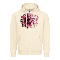 Sandshell cancer sunflower Zipper Hoodie - CowGirlArtShop