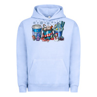 Pigment Grape Ice Christmas Coffee Urban Hoodie - CowhideDigitalArt