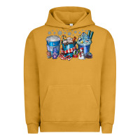 Pigment Peanut Butter Christmas Coffee Urban Hoodie - CowhideDigitalArt
