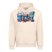 Sandshell Christmas Coffee Urban Hoodie - CowhideDigitalArt