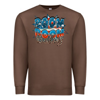 Chestnut Boom boom baby Premium Sweatshirt - FaDigitalArtStudio
