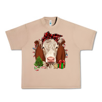 Burro Christmas Hereford Urban Heavy Tee - JahusDesignShop