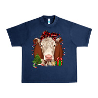 Navy Christmas Hereford Urban Heavy Tee - JahusDesignShop