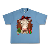 Pebble Blue Christmas Hereford Urban Heavy Tee - JahusDesignShop