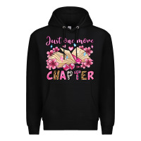 Black just one more chapter valentine's day olivia Premium Hoodie - OliviaCreatesArt