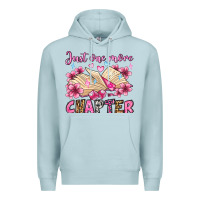 Blue Mist just one more chapter valentine's day olivia Premium Hoodie - OliviaCreatesArt