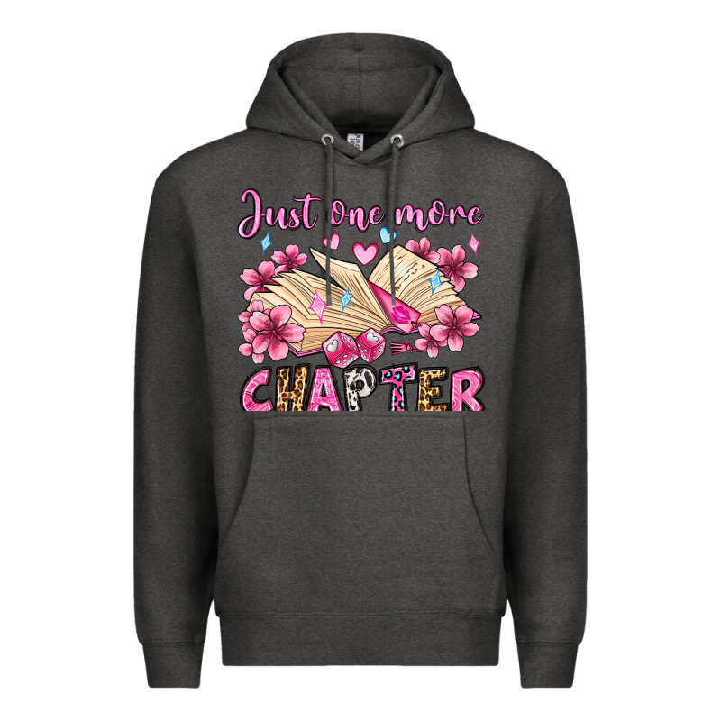 Just One More Chapter Valentine's Day Olivia Premium Hoodie by OliviaCreatesArt | Teevron