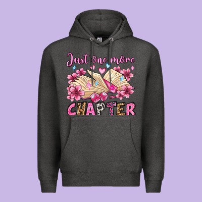 Just One More Chapter Valentine's Day Olivia Premium Hoodie Designed By Oliviacreatesart