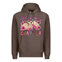 Coffee just one more chapter valentine's day olivia Premium Hoodie - OliviaCreatesArt