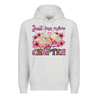 Dove Grey just one more chapter valentine's day olivia Premium Hoodie - OliviaCreatesArt