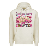 Oatmeal Heather just one more chapter valentine's day olivia Premium Hoodie - OliviaCreatesArt