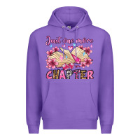 Purple just one more chapter valentine's day olivia Premium Hoodie - OliviaCreatesArt