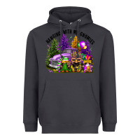 Smoke mardi gras hanging with my gnomies Heavyweight Hoodie - FaDigitalArtStudio
