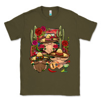 Army Green Mexican Gnomies Truck Classic Tee - BundleAndBundleShop