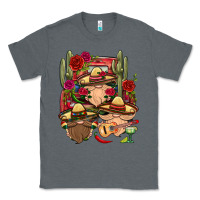 Charcoal Heather Mexican Gnomies Truck Classic Tee - BundleAndBundleShop