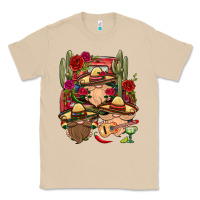 Mushroom Mexican Gnomies Truck Classic Tee - BundleAndBundleShop