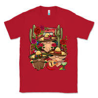 Red Mexican Gnomies Truck Classic Tee - BundleAndBundleShop