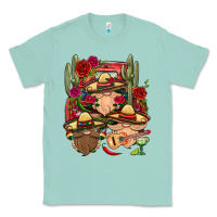 Seafoam Mexican Gnomies Truck Classic Tee - BundleAndBundleShop