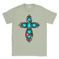 Matcha gemstone cross Classic Tee - JahusDesignShop