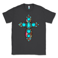 Smoke gemstone cross Classic Tee - JahusDesignShop