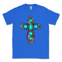 True Royal gemstone cross Classic Tee - JahusDesignShop