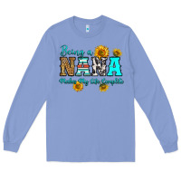 Colony Blue being nana makes my life complete Long Sleeve Tee - RanaPortraitStore