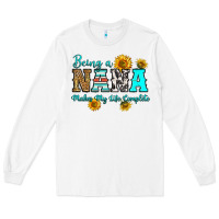 White being nana makes my life complete Long Sleeve Tee - RanaPortraitStore